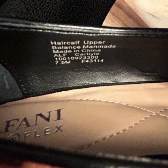 New! Alfani Calf Fur Animal Print Step N Flex Carliyle Low Loafer NWOB Size 7.5 - Picture 13 of 13